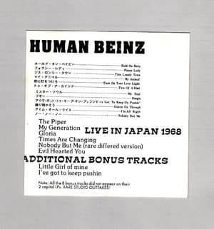 Live In Japan 1968