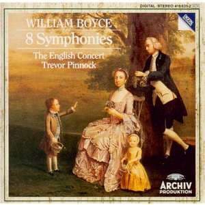 William Boyce (1710 - 1779). 8 Symphonies