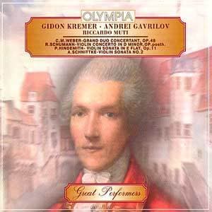 Weber,Schumann,Hindemith,Schnittke