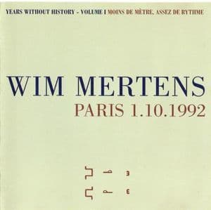 Live In Paris, Thйвtre De La Bastille 1.10.1992