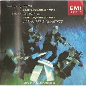 Alfred Schnittke - Streichquartett No.4, Wolfgang Rihm - Streichquartett No.4