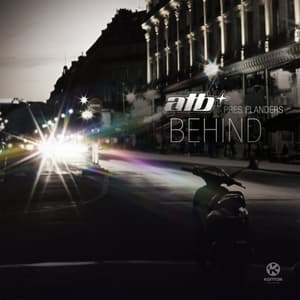 Behind 