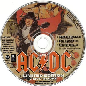 Limited Edition 3 Live Tracks