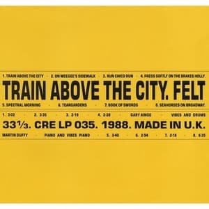 Train above the City