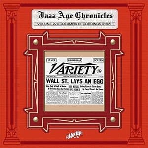 Columbia Recordings of 1929 (Jazz Age Chronicles Vol. 27)