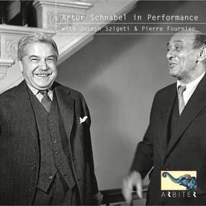 Artur Schnabel in Performance with Joseph Szigeti & Pierre Fournier