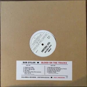 Blood On The Tracks Test Pressing