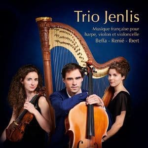 Musique francaise pour harpe, violon et violoncelle