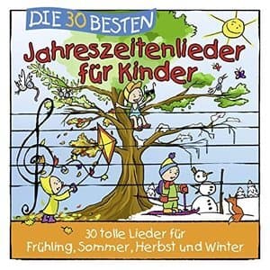 Die 30 besten Jahreszeitenlieder für Kinder