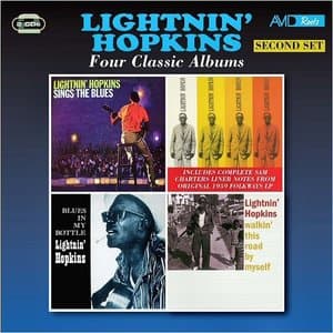Four Classic Albums: Sings The Blues / Lightnin Hopkins / Blues In My Bottle / Walkin This Road By Myself (Remastered)
