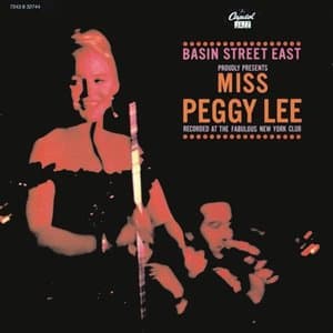 Peggy At Basin Street East