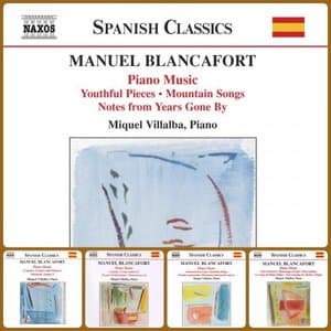 Blancafort: Complete Piano Music, Volume 1-5