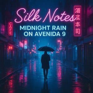 Midnight Rain on Avenida 9