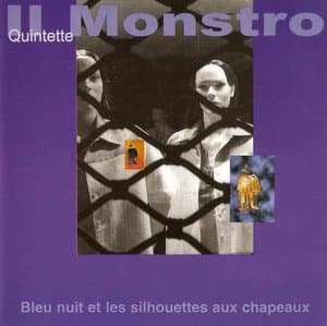 Bleu Nuit Et Les Silhouettes Aux Chapeaux