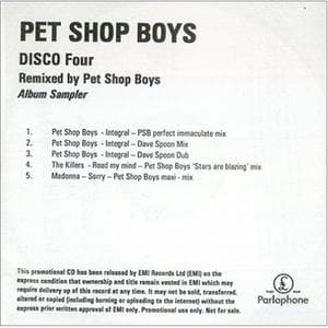 Disco Four - Remixed By Pet Shop Boys