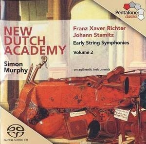 Stamitz J., Richter F. X. : Early String Symphonies Vol. II