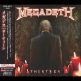 Megadeth - Th1rt3en (Warner-Roadrunner, WPCR-14211, Japan) '2011