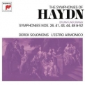 Derek Solomons, L'Estro Armonico - Haydn Symphonies Nos. 26 & 41 & 43 & 44 & 48 & 52  '2024