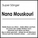 Nana Mouskouri - Super Sänger '2021